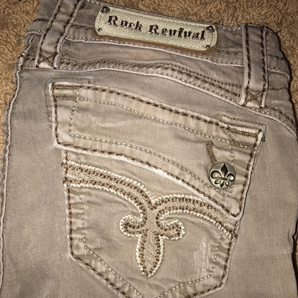 Rock Revivals size 29 tan
